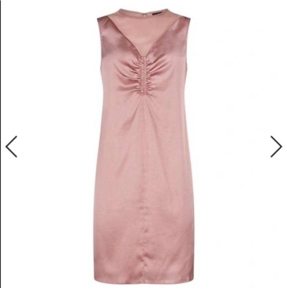 NWT AllSaints Nuri Dress Mauve Pink, 4 - Picture 5 of 7